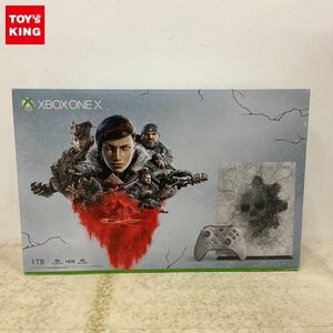 1円〜 動確/初期化済 ソフトDL不可 XBOX ONE X GEARS5 リミテッドエディション 1TB