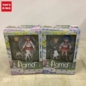 1円〜 figma 008 らき☆すた 泉こなた 冬服ver. 013 柊かがみ 冬服ver.