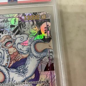 1円〜 ONE PIECE カードゲーム OP05-119 SEC モンキー・D・ルフィ スーパーパラレル コミック背景 PSA10の画像4