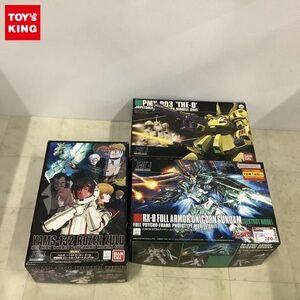 1円〜 HGUC 1/144 フルアーマー・ユニコーンガンダム デストロイモード、ローゼン・ズール 劇場限定エリートローズガード クリアVer.他