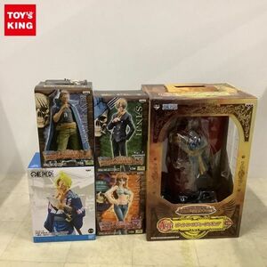 1円〜 未開封 ONE PIECE The Legend of GOL・D・ROGER編 A賞 ゴール・D・ロジャー、DX THE GRANDLINE LADY vol.1 ナミ他