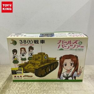 1円〜 プラッツ 1/35 ガールズ＆パンツァー 38 t戦車 カメさんチームver.