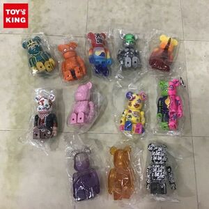 1円〜 メディコム・トイ BE@RBRICK ベアブリック クリアオレンジ 大漁旗 他