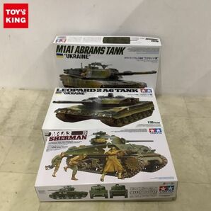 1円〜 タミヤ 1/35 レオパルト2 A6戦車 ウクライナ軍 M1A1 エイブラムス戦車 ウクライナ軍 他の画像1