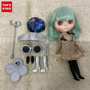 1円〜 箱無 Blythe ブライス ミントグリーン ボブヘア ピンク/シルバー/水色/青 アイ サングラス ブーツ他