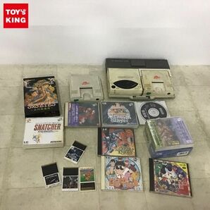 1円〜 訳あり PCエンジン 本体、SUPER CD-ROM2 ドラゴンスレイヤー 英雄伝説、Huカード サイバーナイト、グラディウス他の画像1