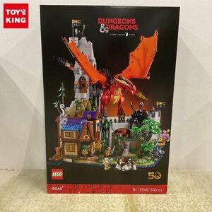 1円〜 未開封 LEGO 21348 ダンジョンズ＆ドラゴンズ：レッド・ドラゴンの伝説