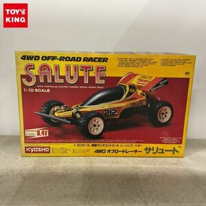 1円〜 京商 1/10 電動RC レーシングバギー 4WDオフロードレーサー サリュート