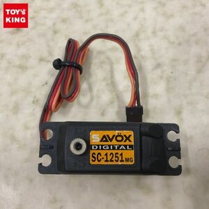 1円〜 箱無 SAVOX RC SC-1251MG コアレス デジタルサーボ