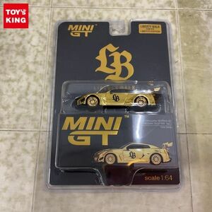 1円〜 未開封 MINI GT 1/64 LIBERTY WALK LB-シルエット ワークス GT ニッサン 35GT-RR Ver.2 Gold Series