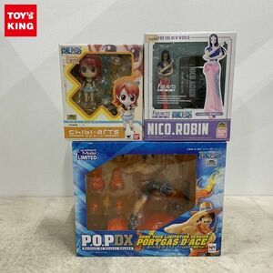 1円〜 未開封含 メガハウス等P.O.P DX/POP ポートガス・D・エース ドームツアー限定Ver. フィギュアーツZERO ニコ・ロビン新世界Ver.他