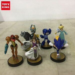 1円〜 箱無 amiibo アミーボ スーパーマリオシリーズ ロゼッタ&チコ、大乱闘スマッシュブラザーズシリーズ サムス、ロックマン他