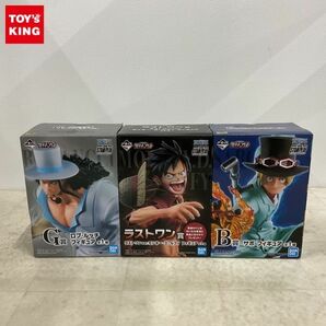 1円〜 未開封 一番くじ ONE PIECE グレートバンケット G賞 ロブ・ルッチフィギュア ラストワン賞 ラストワンver.モンキー・D・ルフィ他の画像1