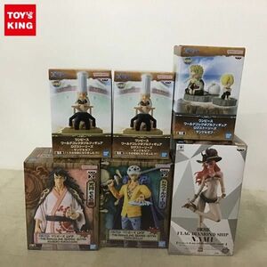 1円〜 未開封 ONE PIECE DXF THE GRANDLINE SERIES EXTRA トラファルガー・ロー、FLAG DIAMOND SHIP ナミ他