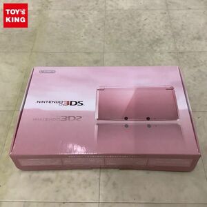 1円〜 動作確認済 初期化済 ニンテンドー3DS 本体 ミスティピンク CTR-001