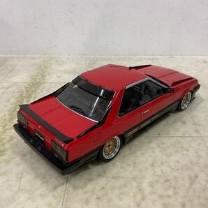 1円〜 ジャンク 箱無 イグニッションモデル 1/18 ニッサン スカイライン 2000 RS-X Turbo-C R30 レッドの画像2