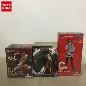 1円〜 未開封含 一番くじ ONE PIECE 革命の炎 C賞 コアラ MASTERLISE、FILM RED ラストワン賞 シャンクス メタリックカラーver.他