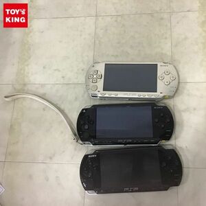 1円〜 動作確認/初期化済/箱無 PSP 本体 PSP-1000 ブラック、シャンパン・ゴールド、PSP-3000 ピアノ・ブラック