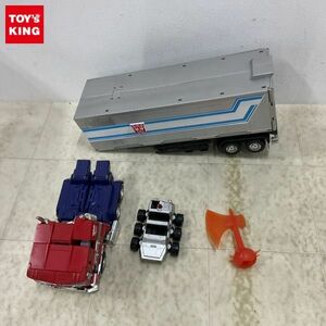 1円〜 ジャンク 箱無 タカラトミー トランスフォーマー マスターピース MP-10 総司令官/コンボイ