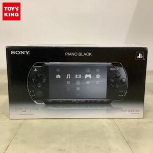 1円〜 欠品 動作確認/初期化済 PSP PSP-2000 ピアノブラック