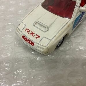 1円〜 赤箱トミカ マツダ サバンナ RX-7 白 ペースカーの画像5
