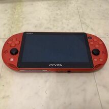 1円〜 動作確認/初期化済 PSVITA 本体 PCH-2000 ZA26 メタリックレッド_画像3