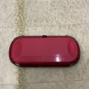 1円〜 欠品 動作確認/初期化済 PS Vita Wi-Fiモデル PCH-1000 本体 コズミック・レッドの画像4