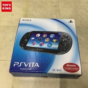 1円〜 欠品 動作確認/初期化済 PSVITA 本体 PCH-1100 AA01 クリスタルブラック