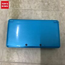 1円〜 欠品 箱無 動作確認/初期化済 ニンテンドー3DS CTR-001(JPN) ライトブルー 本体_画像1