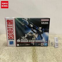 1円〜 BANDAI SPIRITS ROBOT魂 機動戦士ガンダム 水星の魔女 ガンダム・エアリアル 改修型 ver.A.N.I.M.E. 修正パーツ付_画像1