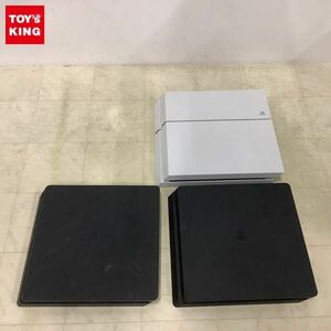 1円〜 動作確認/初期化済/箱無 PlayStation 4 本体 グレイシャー・ホワイト CUH-1200A、ジェット・ブラックCUH-2200A、CUH-2000A