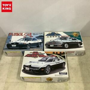 1円〜 アオシマ 1/24 埼玉県警察高速隊 Y33 シーマ 41LV R32 スカイライン GT-R BNR32 他