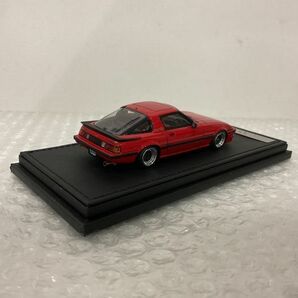 1円〜 破損 イグニッションモデル 1/43 マツダ サバンナ RX-7 SA22C レッドの画像3