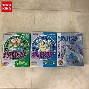 1円〜 ゲームボーイ ポケットモンスター 緑、青、ゲームボーイカラーポケットモンスター銀