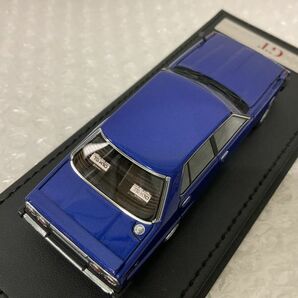 1円〜 イグニッションモデル 1/43 ニッサン スカイライン 2000GT-EL C210 ブルーの画像4