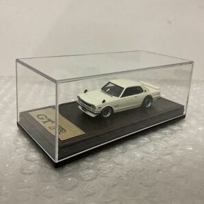 1円〜 イグニッションモデル 1/64 スカイライン 2000GT-R KPGC10 ホワイトの画像2