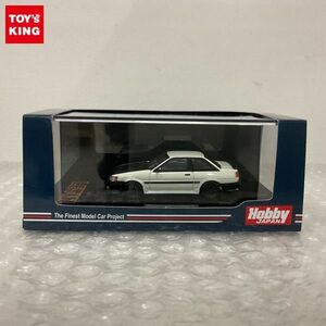 1円〜 ホビージャパン 1/64 トヨタ カローラレビン AE86 2ドア カーボンボンネット ホワイト/ブラック