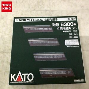 1円〜 KATO Nゲージ 10-051 阪急6300系 4両増結セット