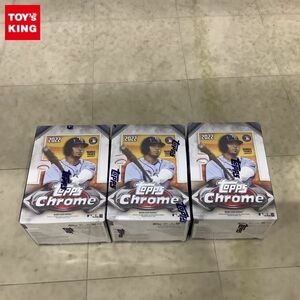 1円〜 未開封 Topps Chrome 2022 Baseball 8 Pack Blaster Box 3点