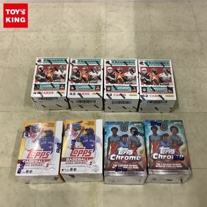 1円〜 未開封 TOPPS トップス ベースボール 2022シリーズ 2 1BOX 2点 パニーニ クロニクルズ フットボール 2021 1BOX 4点 他