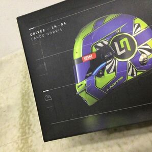 1円〜 BELL 1/2 F1 ランド・ノリス 2020 マクラーレン ミニヘルメットの画像9