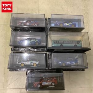 1円〜 デアゴスティーニ 他 1/43 等 ラリーカーコレクション 他 スバル インプレッサ WRC Petter Solberq Phil Mills #5 等