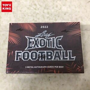 1円〜 未開封 リーフ エキゾチック フットボールカード 2022 サッカーカード 1BOX