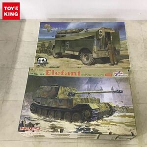 1円〜 AFVクラブ 1/35 AEC装甲指揮車 ドーチェスター、ドラゴン 1/35 Sd.Kfz.184 エレファント w/ツィメリット