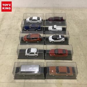 1円〜 アシェット 国産名車コレクション 1/43 トヨタ IQ 2012 ホンダ CR-Z 2011 他