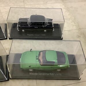 1円〜 アシェット 国産名車コレクション 1/43 マツダ サバンナ RX7 1978、三菱 500 1961 他の画像4