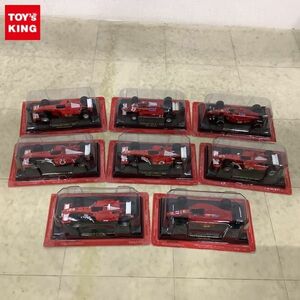 1円〜 アシェット フェラーリF1コレクション 1/43 フェラーリ F2002・2002 #1、フェラーリ 248 F1・2006 #6 他