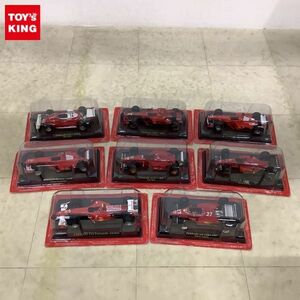 1円〜 アシェット フェラーリF1コレクション 1/43 フェラーリ 412T2・1995 #27、フェラーリ F399・1999 #4 他