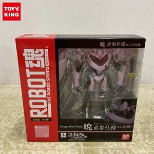 1円〜 未開封 ROBOT魂 コードギアス反逆のルルーシュR2 暁 直参仕様 C.C.専用機