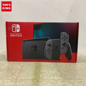 1円〜 動作確認/初期化済 Nintendo Switch HAC-001(-01) 本体 グレー